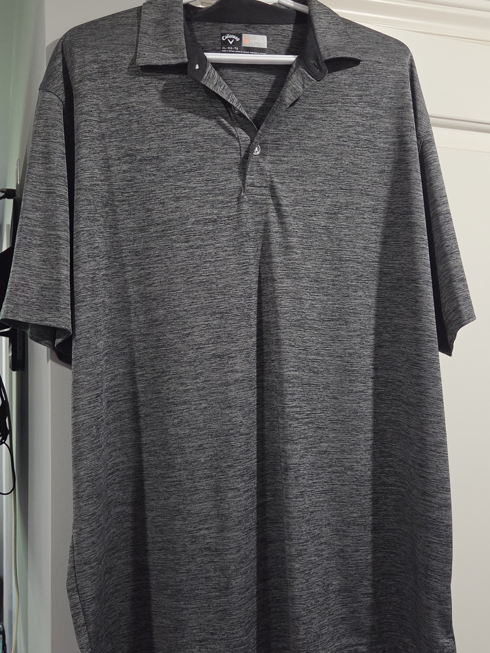 Callaway Men's Heather Charcoal Polo